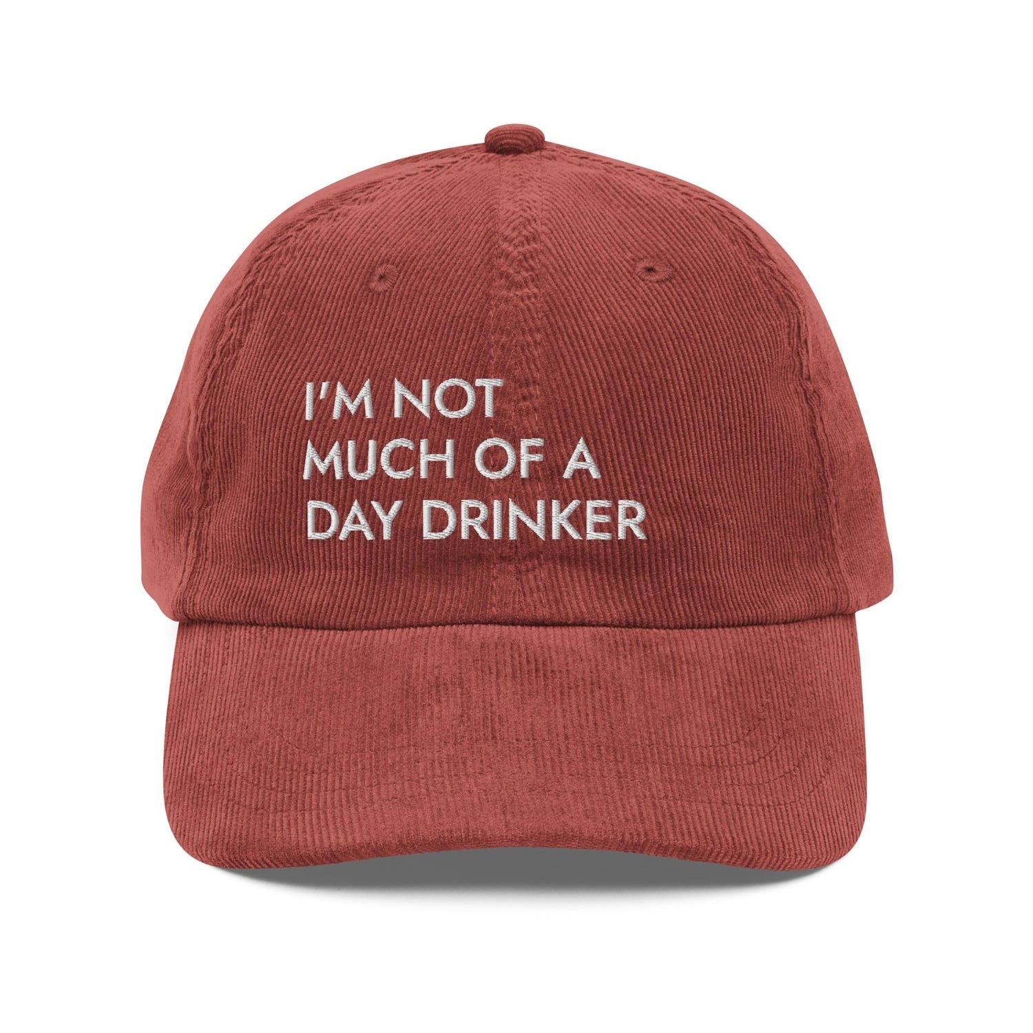 Custom Embroidered Day Drinking Humor Hat