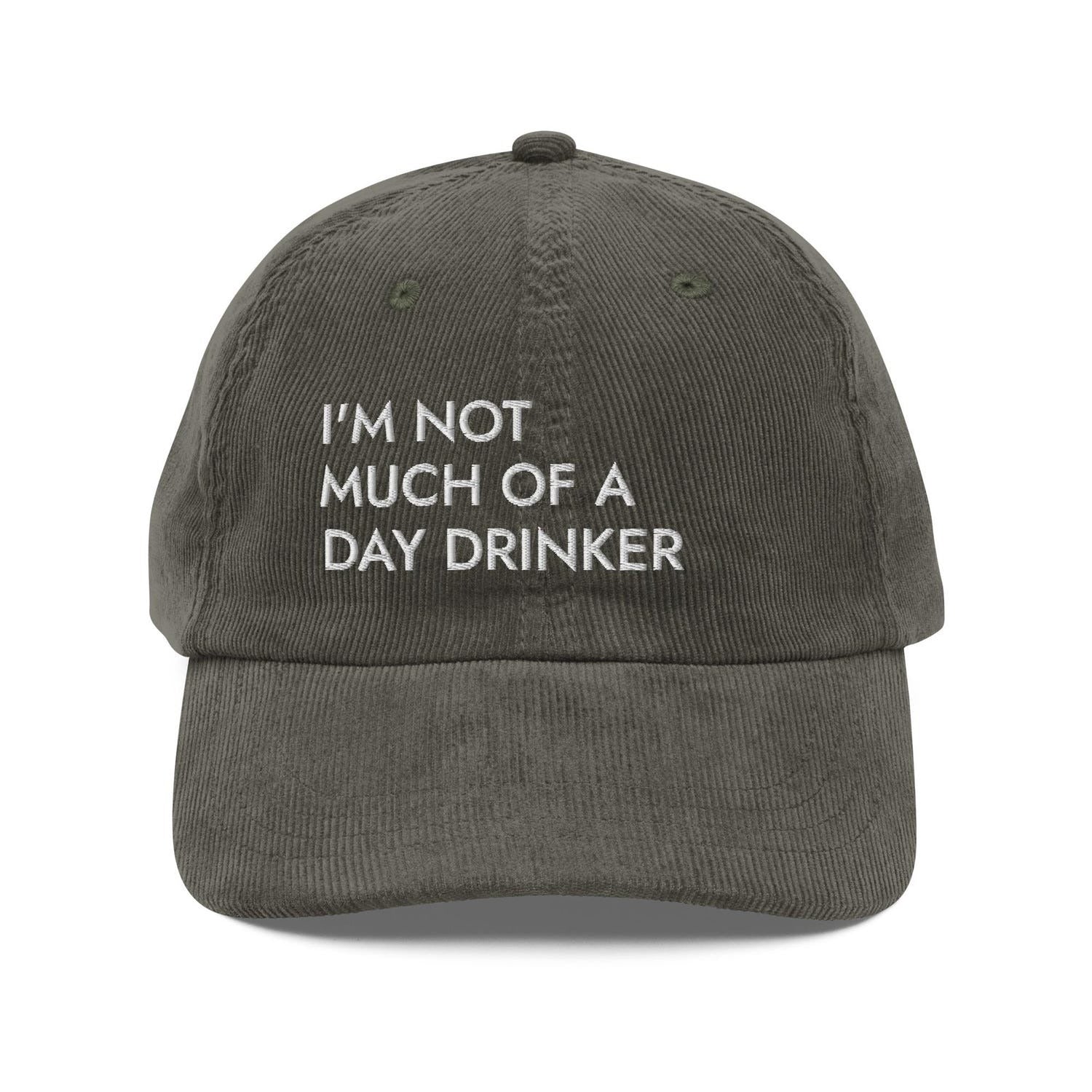 Custom Embroidered Day Drinking Humor Hat