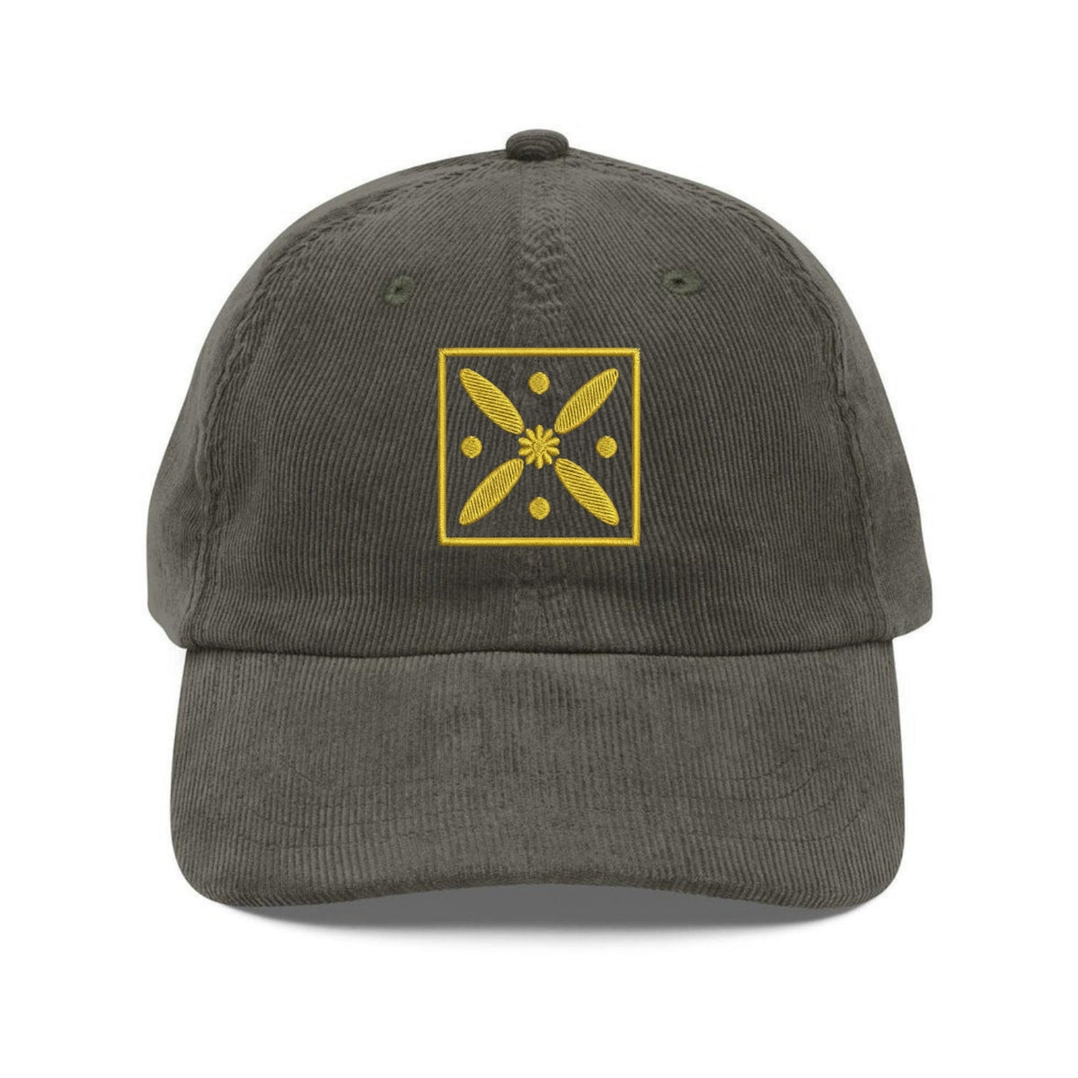 Custom Embroidered Derafsh Kaviani Hat - Persian Heritage Dad Cap