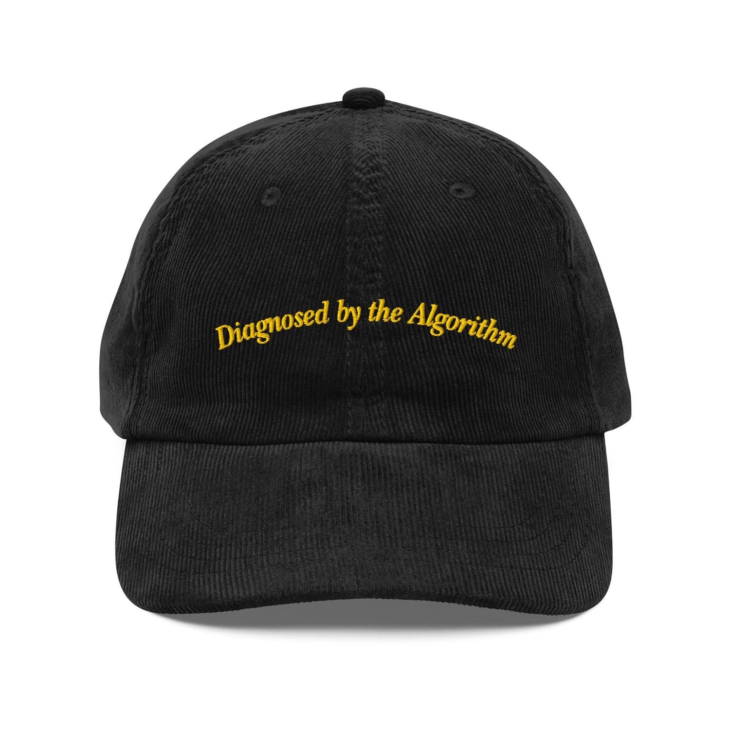 Custom Embroidered Diagnosed by the Algorithm Hat