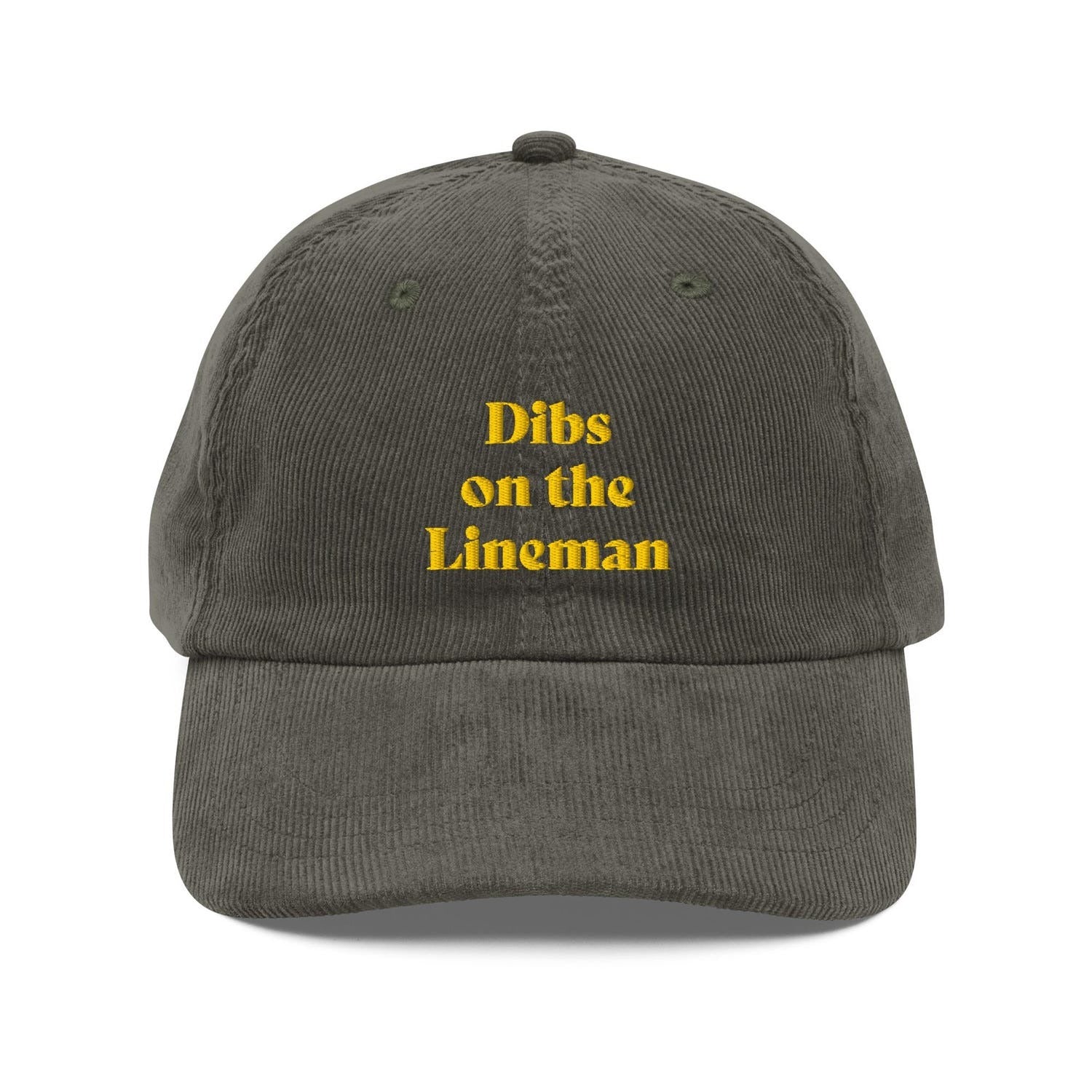 Custom Embroidered Dibs On The Lineman Hat