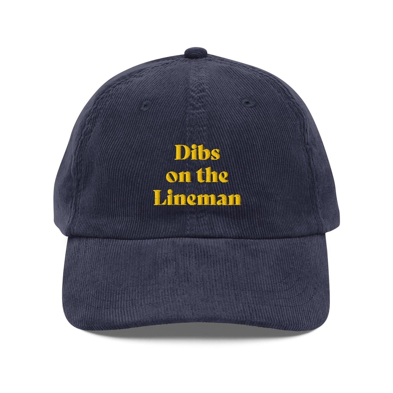 Custom Embroidered Dibs On The Lineman Hat