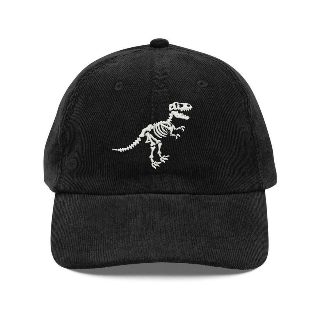 Custom Embroidered Dinosaur Skeleton Hat