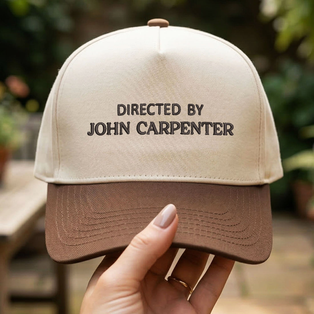 Custom Embroidered Directed By John Carpenter Snapback Hat