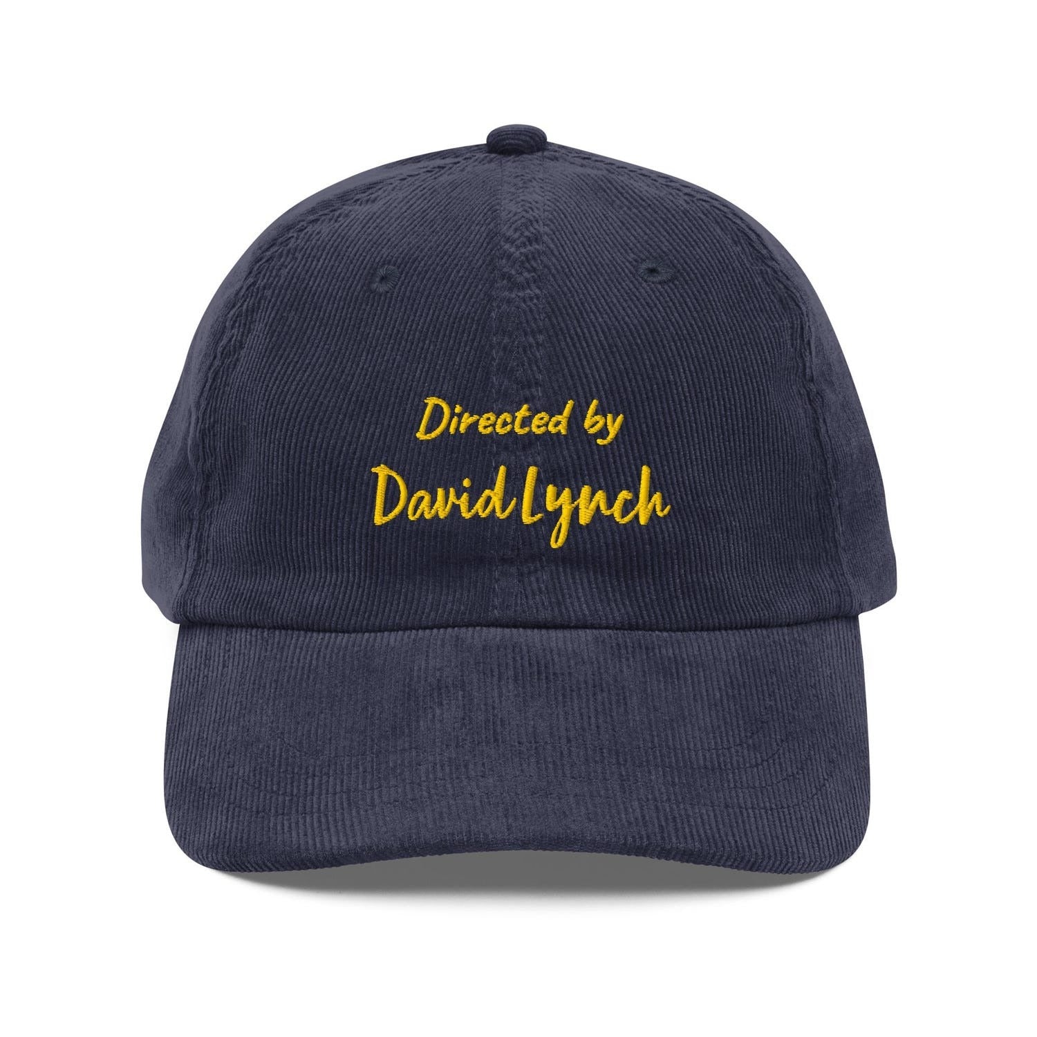 Custom Embroidered Directed by David Lynch Hat