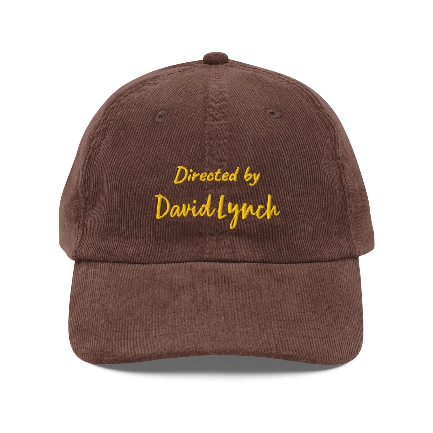 Custom Embroidered Directed by David Lynch Hat
