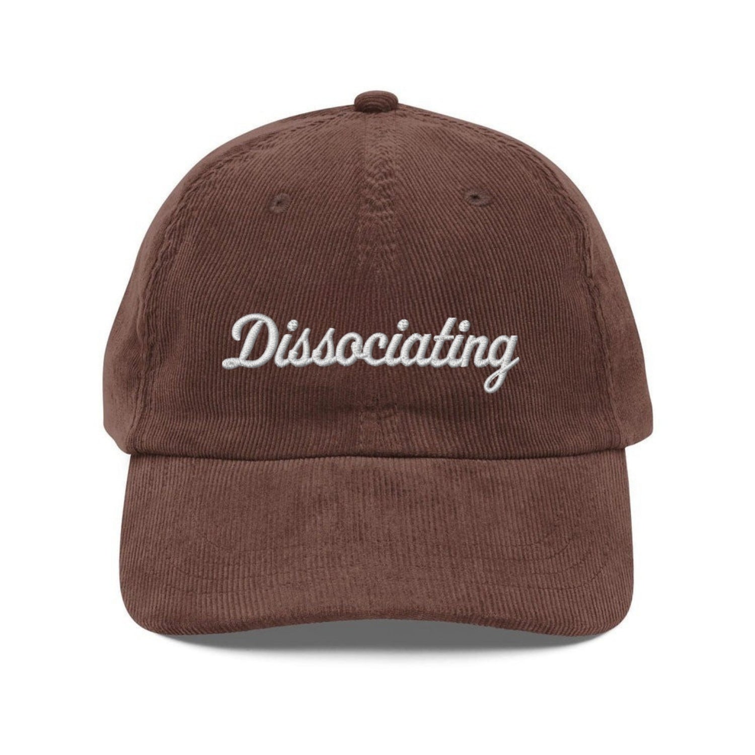 Custom Embroidered Dissociating Hat