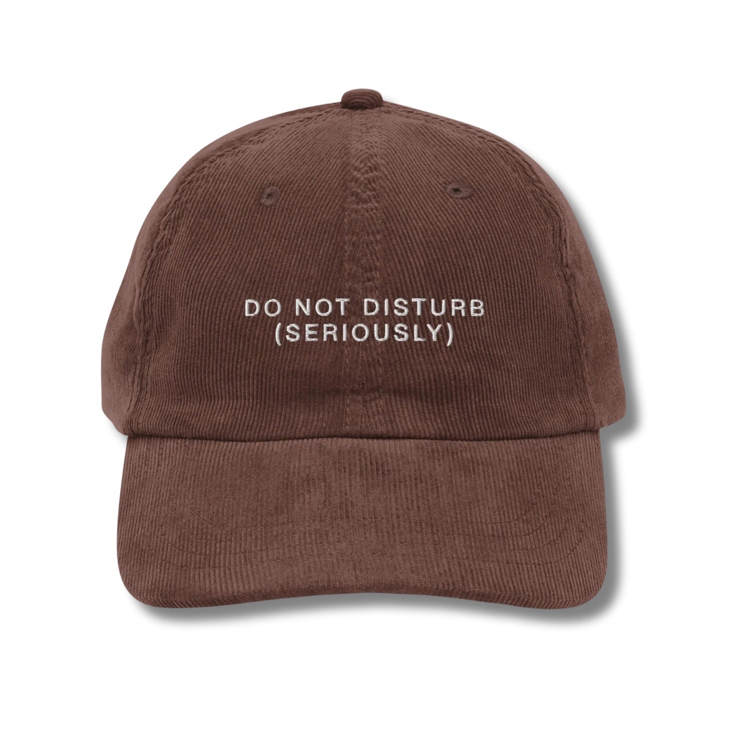 Custom Embroidered Do Not Disturb (Seriously) Hat