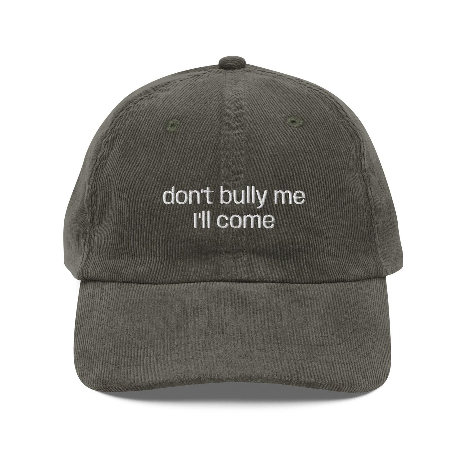 Custom Embroidered Don't Bully Me, I'll Come Hat