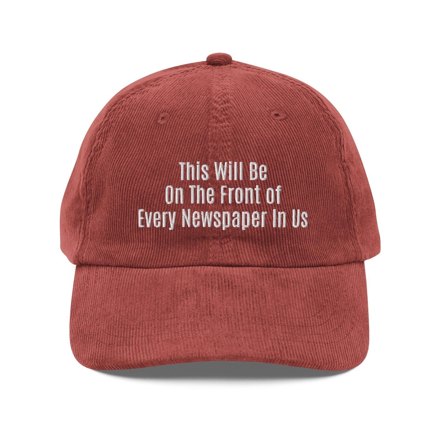 Custom Embroidered Don't Ever Point A Weapon At Me Again Hat