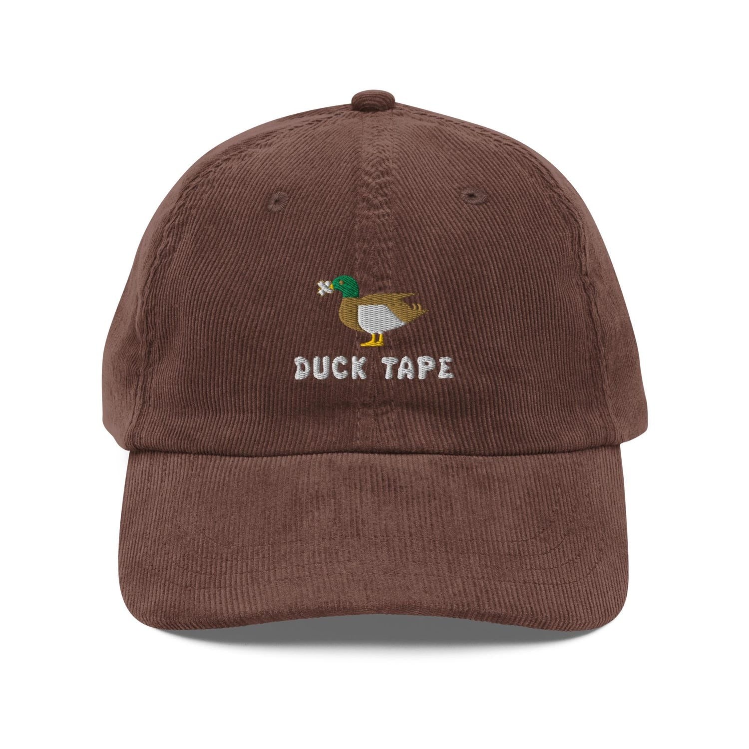 Custom Embroidered Duck Tape Hat