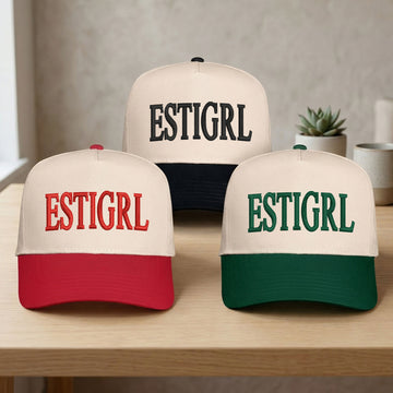 Custom Embroidered ESTIGRL Snapback Hat