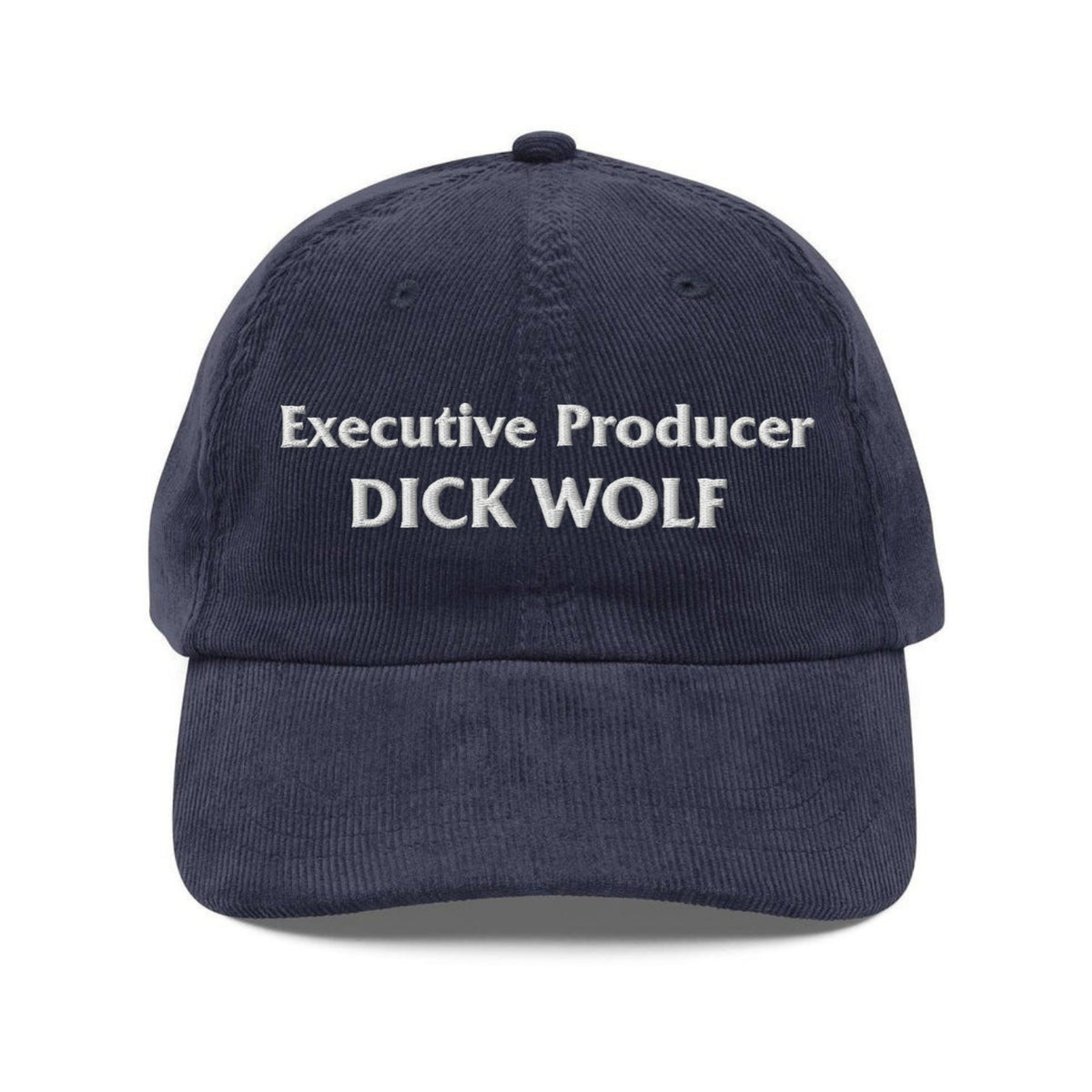 Custom Embroidered Executive Producer DICK WOLF Hat