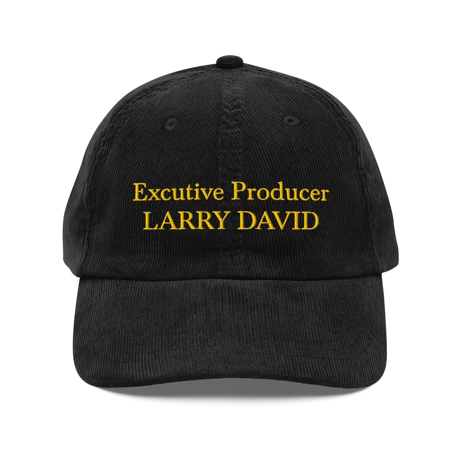 Custom Embroidered  Executive Producer LARRY DAVID Hat