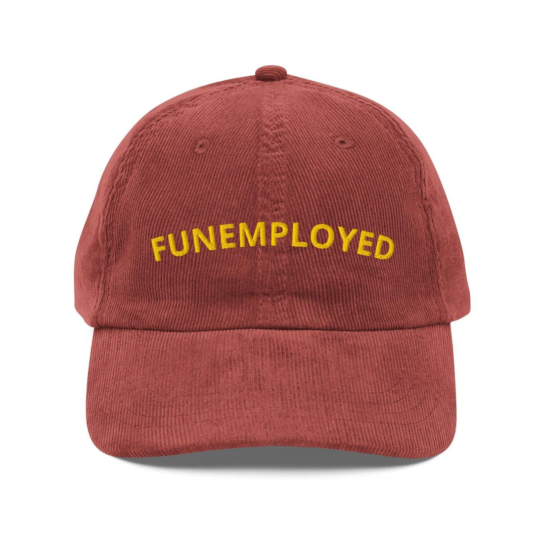 Custom Embroidered FUNEMPLOYED Hat