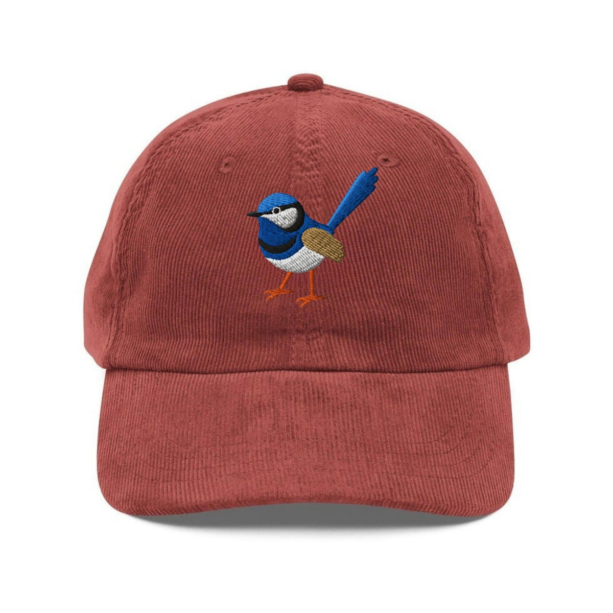 Custom Embroidered Fairy Wren Hat