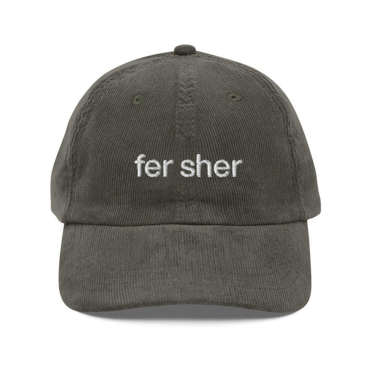 Custom Embroidered Fer Sher Hat