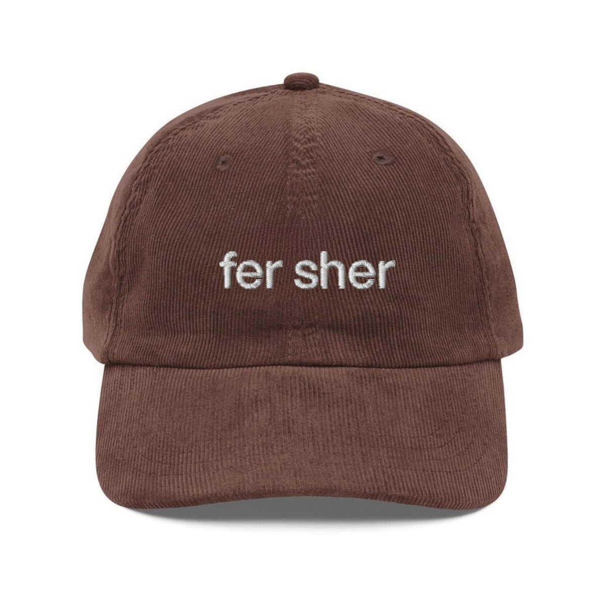 Custom Embroidered Fer Sher Hat