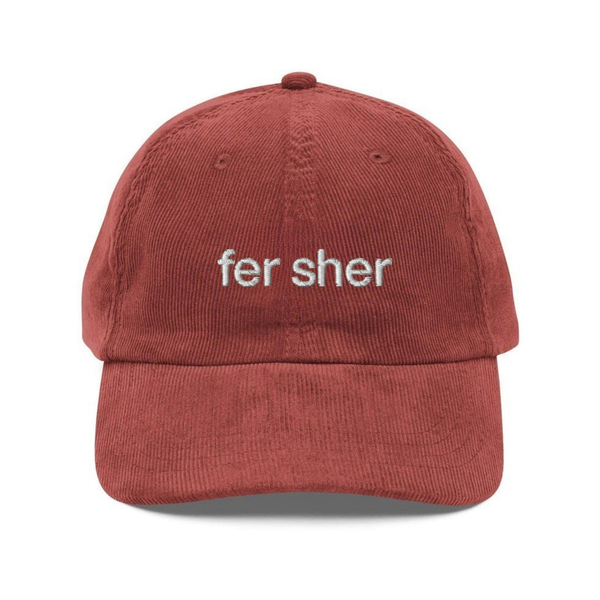 Custom Embroidered Fer Sher Hat