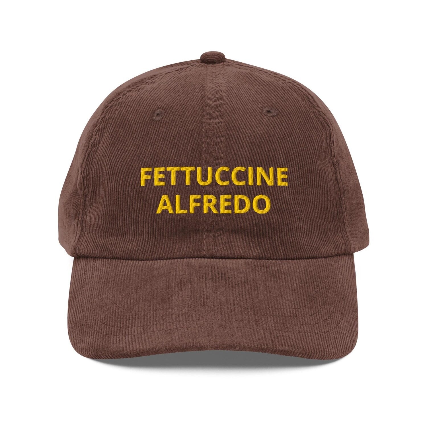 Custom Embroidered Fettuccine Alfredo Cuffed Hat