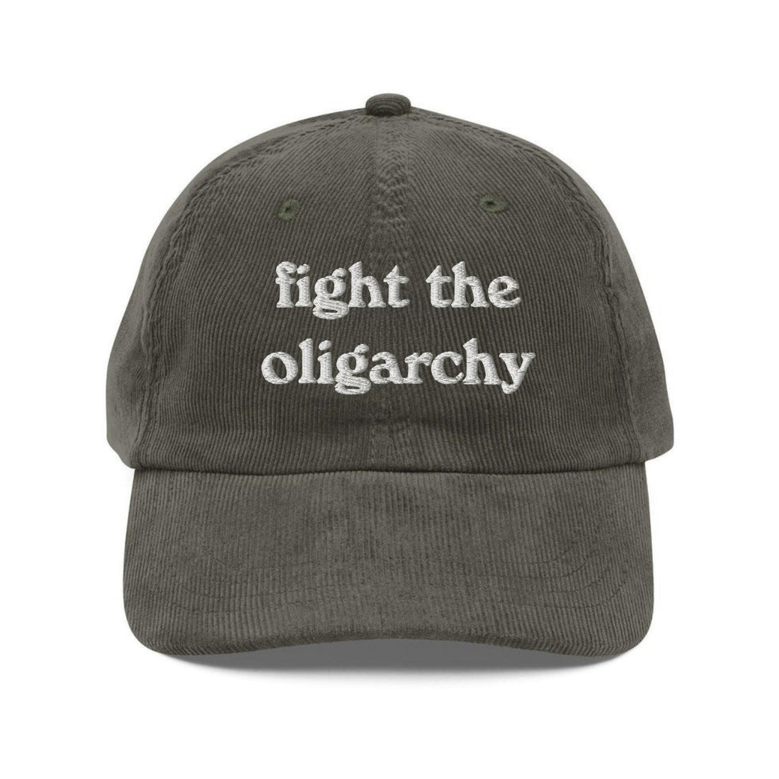 Custom Embroidered Fight The Oligarchy Hat