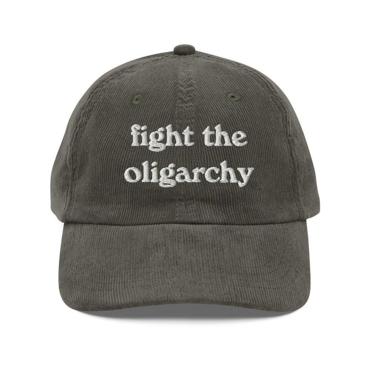 Custom Embroidered Fight The Oligarchy Hat