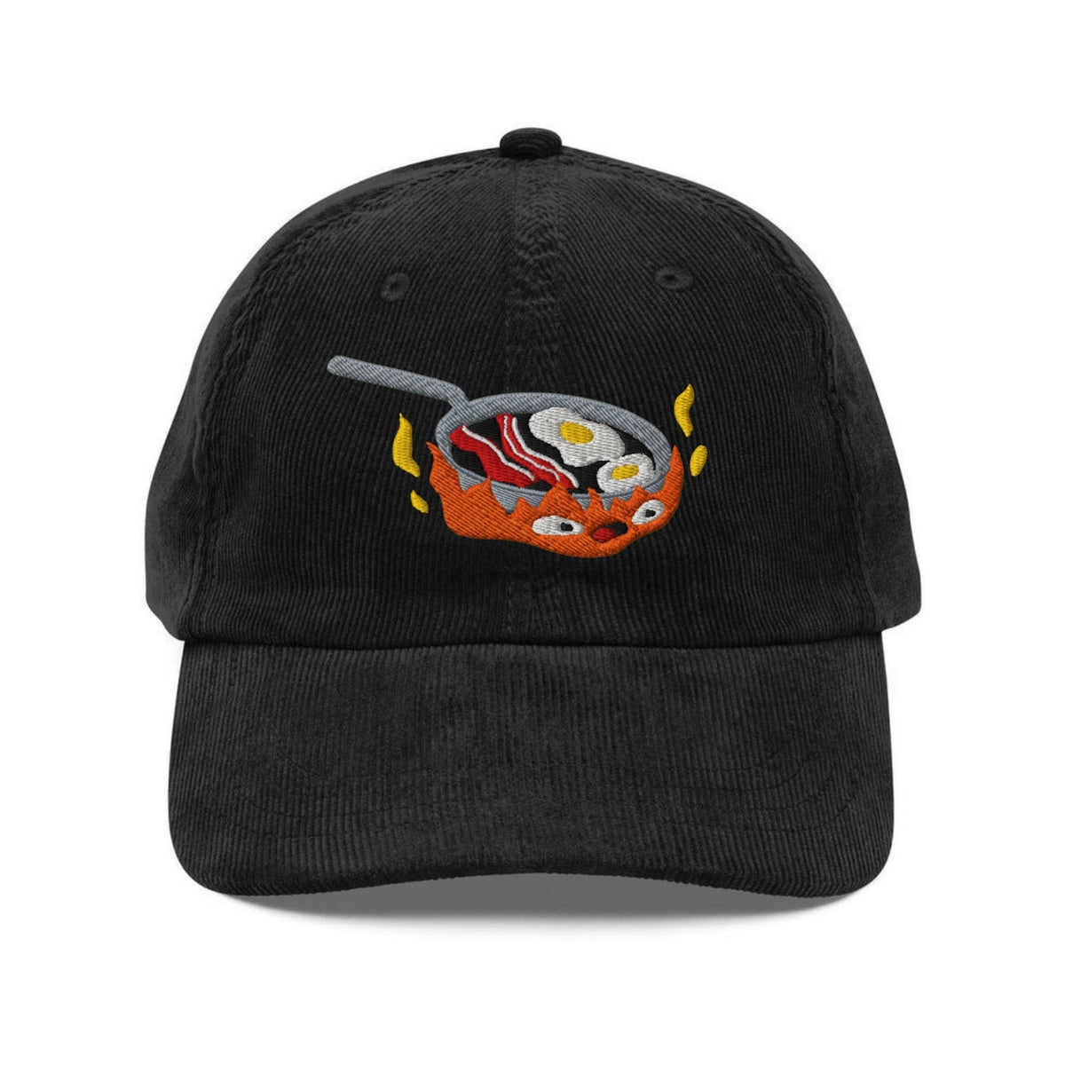 Custom Embroidered Flame Spirit Hat