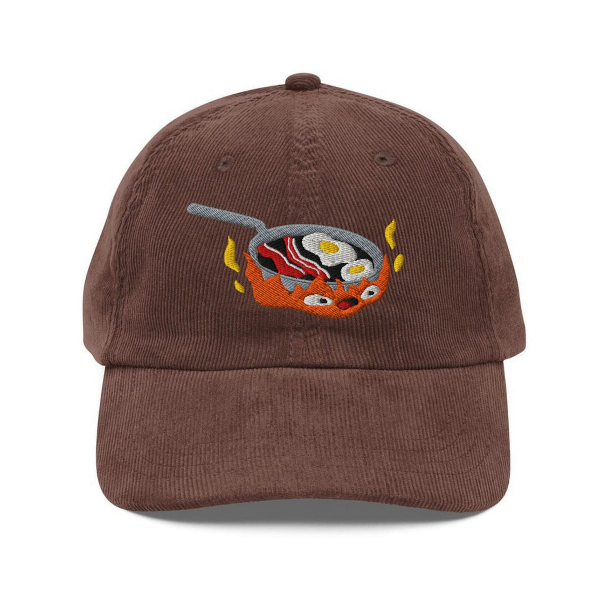 Custom Embroidered Flame Spirit Hat