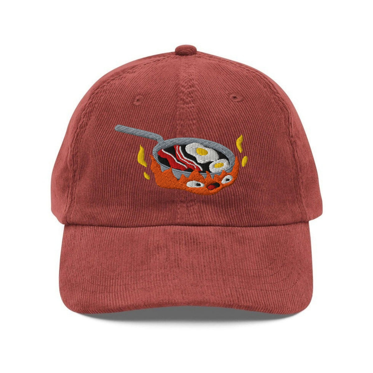 Custom Embroidered Flame Spirit Hat