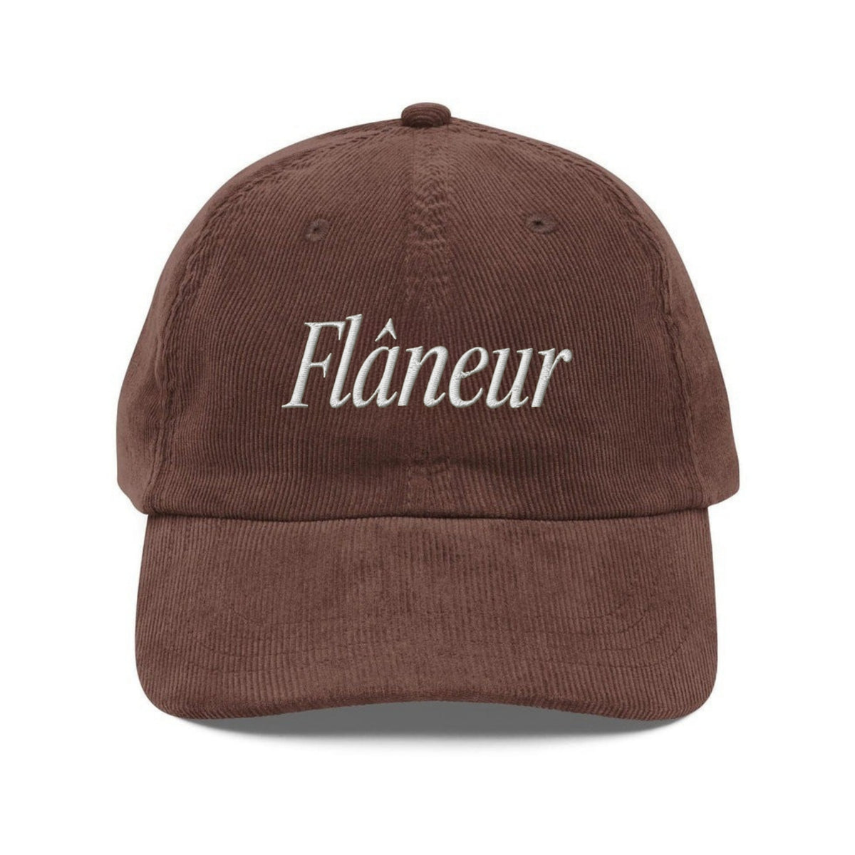 Custom Embroidered Flâneur Hat