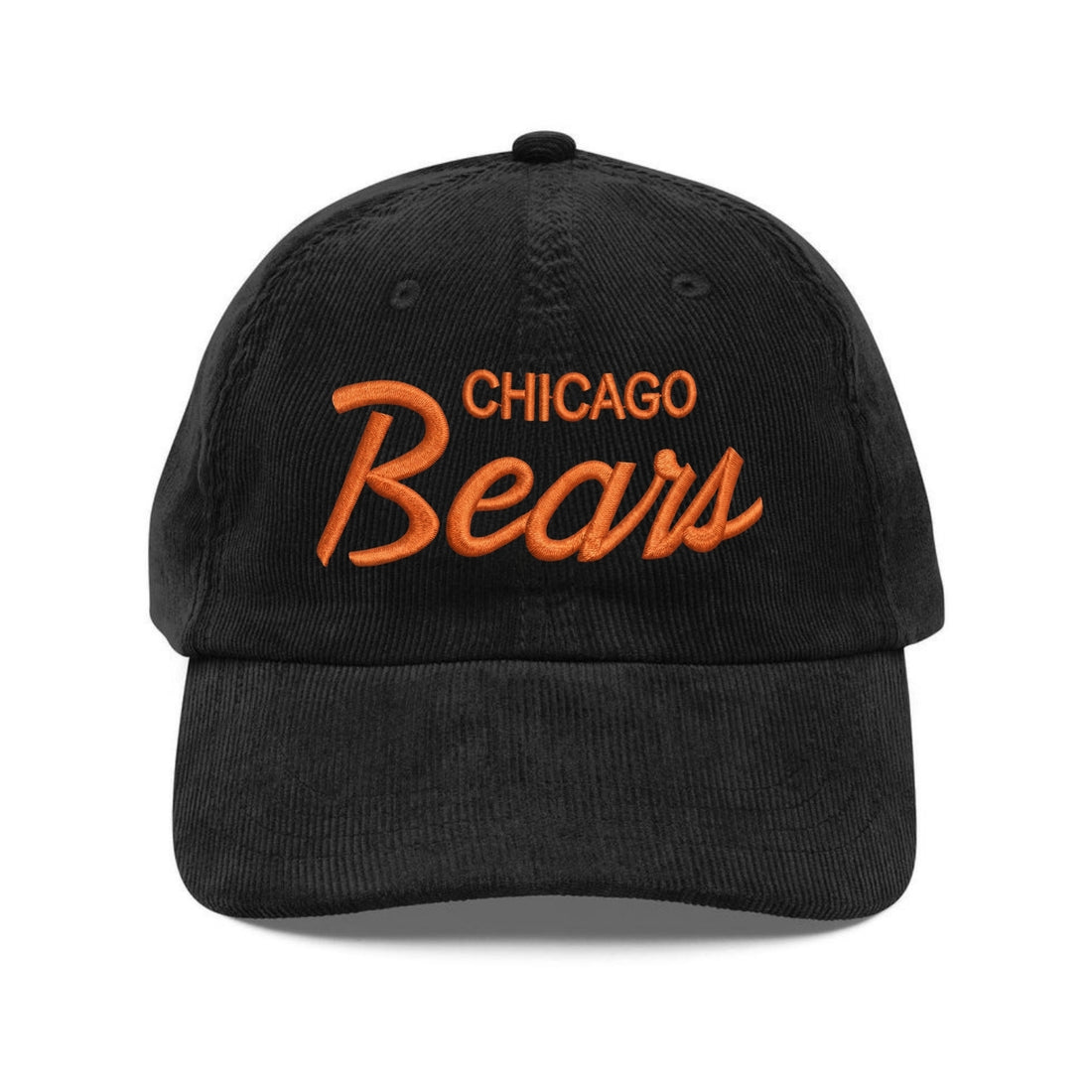 Custom Embroidered Football Fan Holiday Script Hat - Winter Movie Inspired Cap