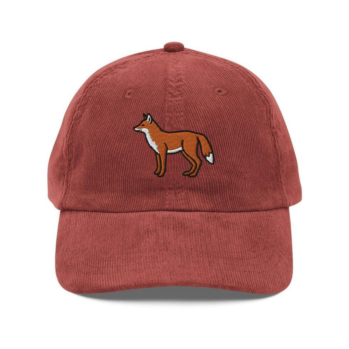 Custom Embroidered Fox Hat - Camper Hat, Gift for Family Trip