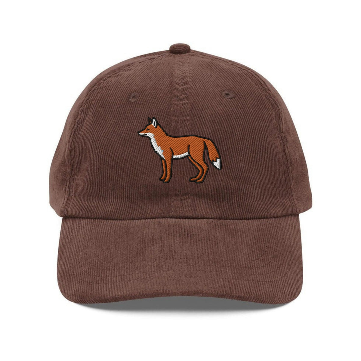 Custom Embroidered Fox Hat - Camper Hat, Gift for Family Trip