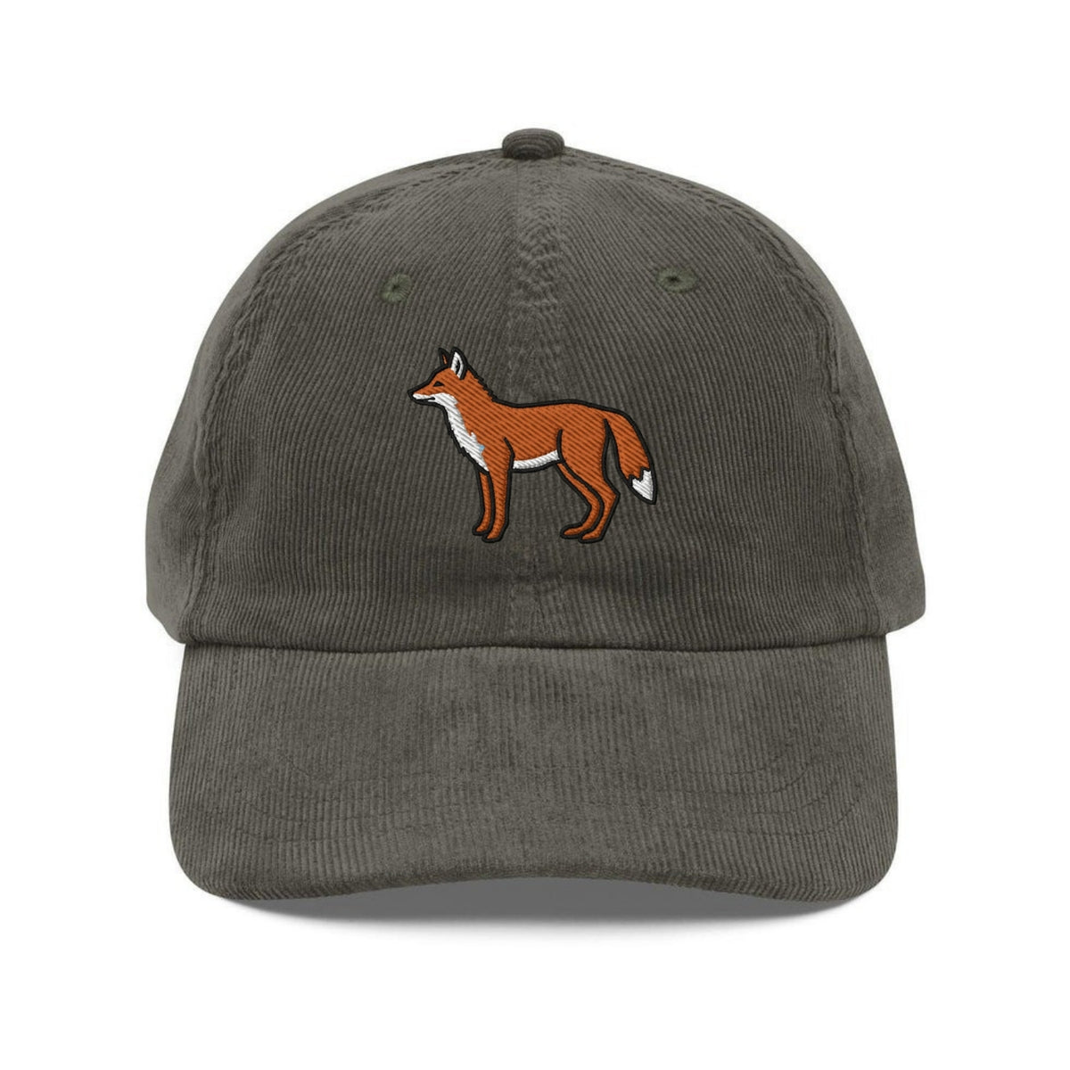 Custom Embroidered Fox Hat - Camper Hat, Gift for Family Trip