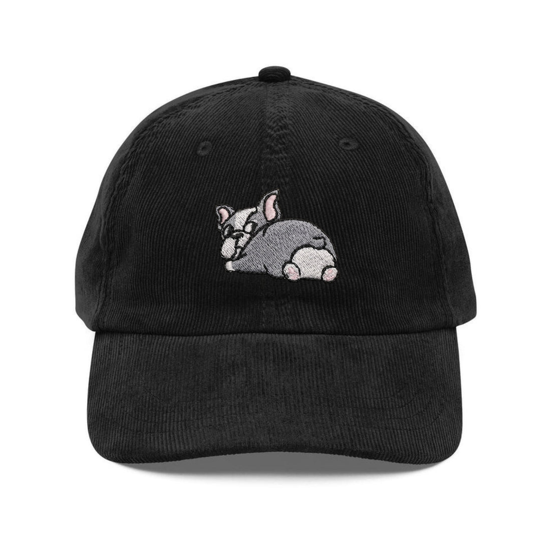 Custom Embroidered French Bulldog Butt Hat - Funny Dog Lover Cap