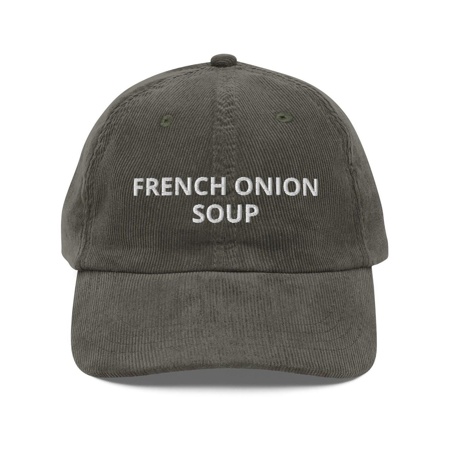 Custom Embroidered French Onion Soup Lovers Need This Hat