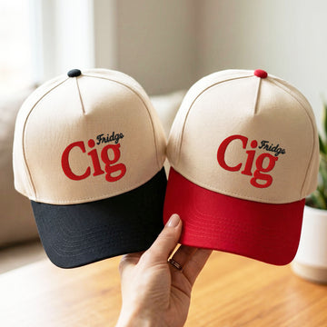 Custom Embroidered Fridge Cig Snapback Hat