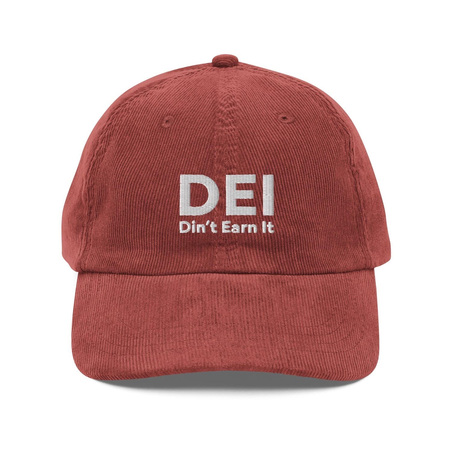Custom Embroidered Funny DEI Hat
