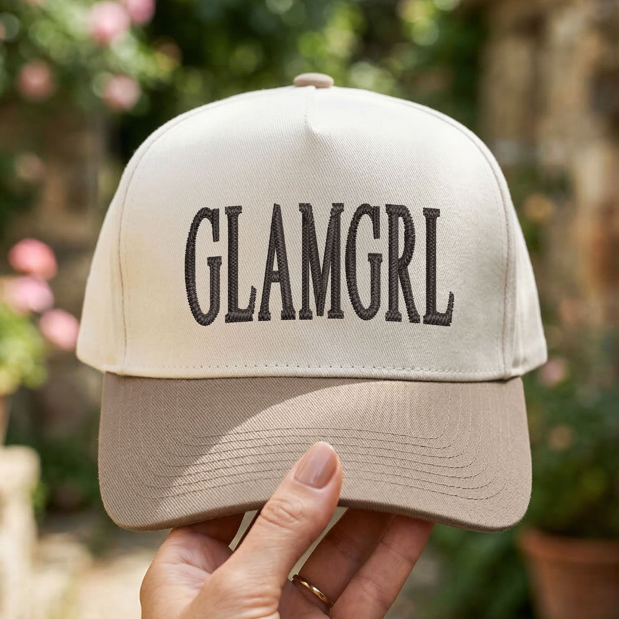 Custom Embroidered GLAMGRL Snapback Hat