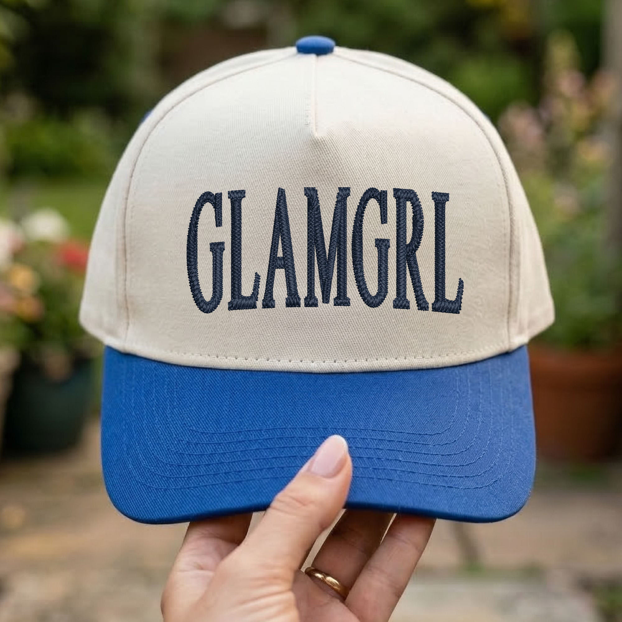 Custom Embroidered GLAMGRL Snapback Hat