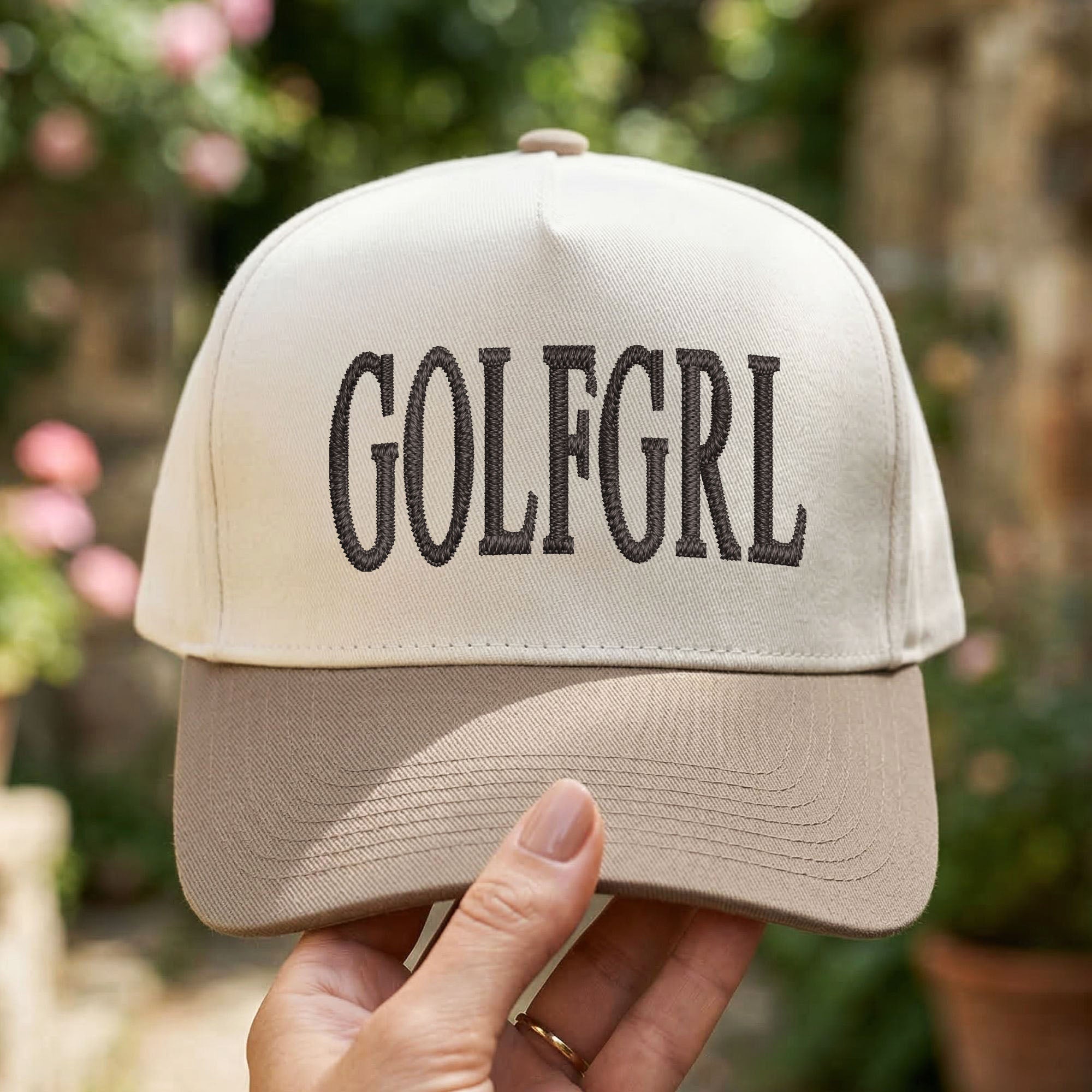 Custom Embroidered GOLFGRL Snapback Hat