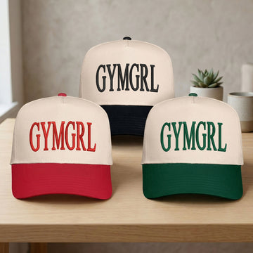 Custom Embroidered GYMGRL Snapback Hat