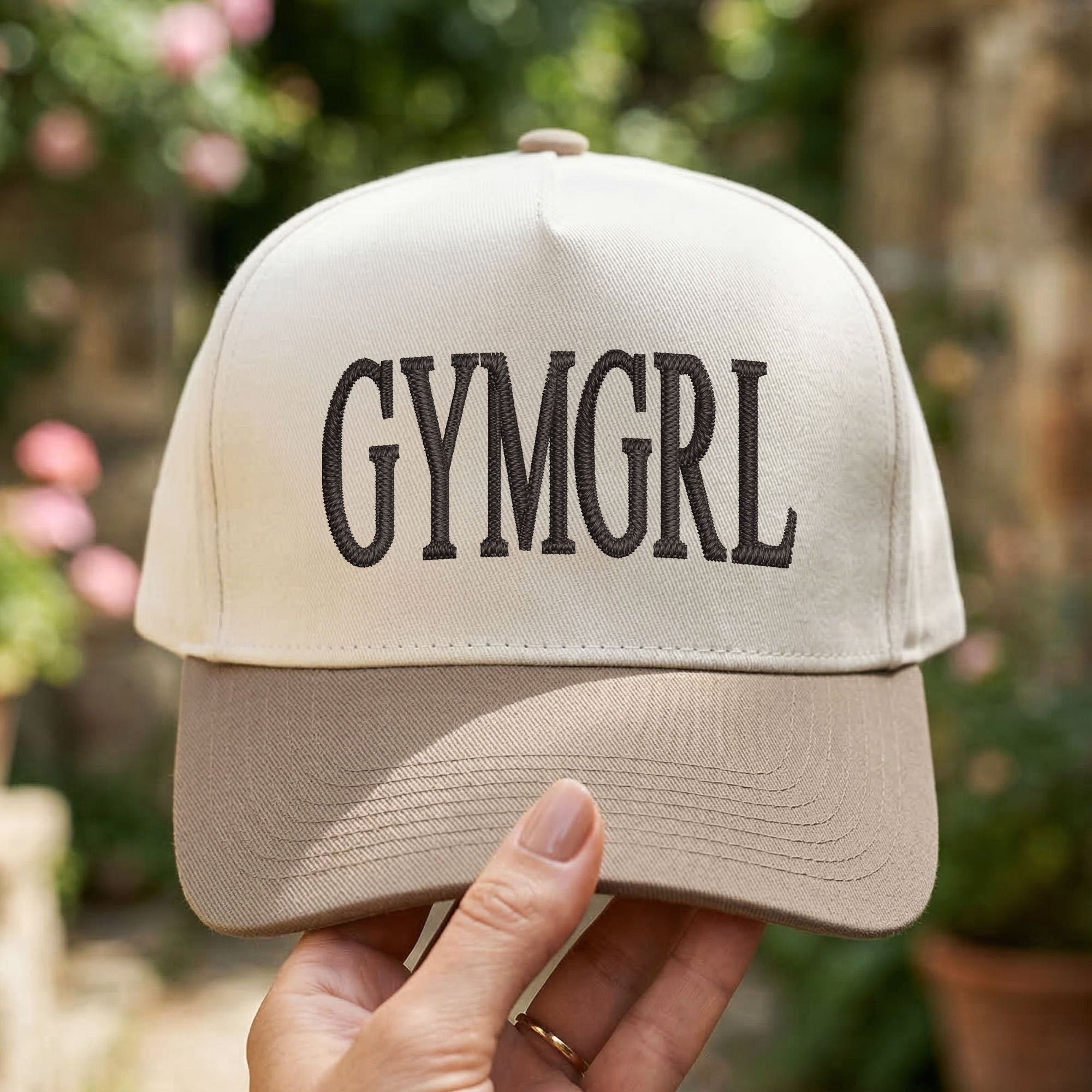 Custom Embroidered GYMGRL Snapback Hat