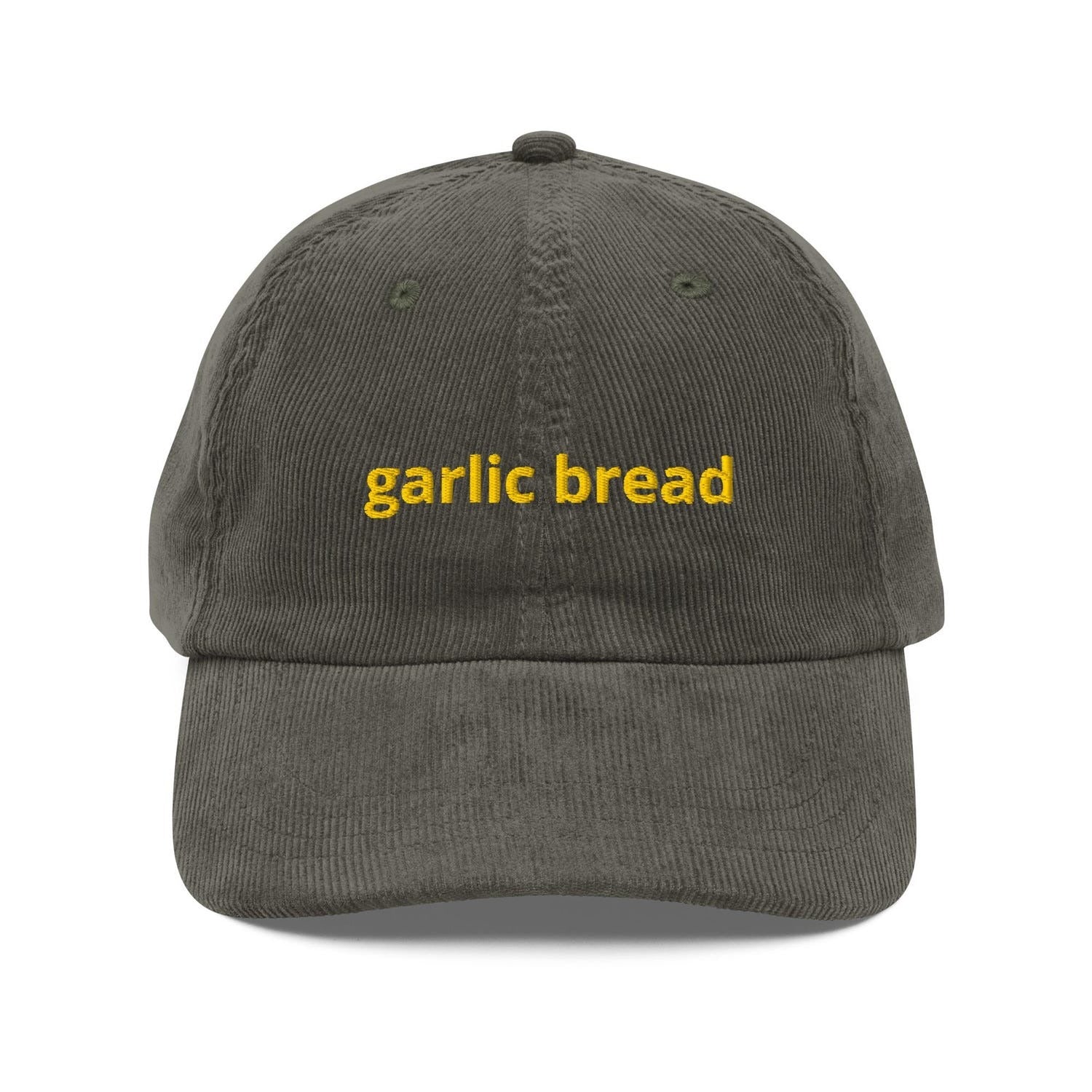 Custom Embroidered Garlic Bread Enthusiast Hat
