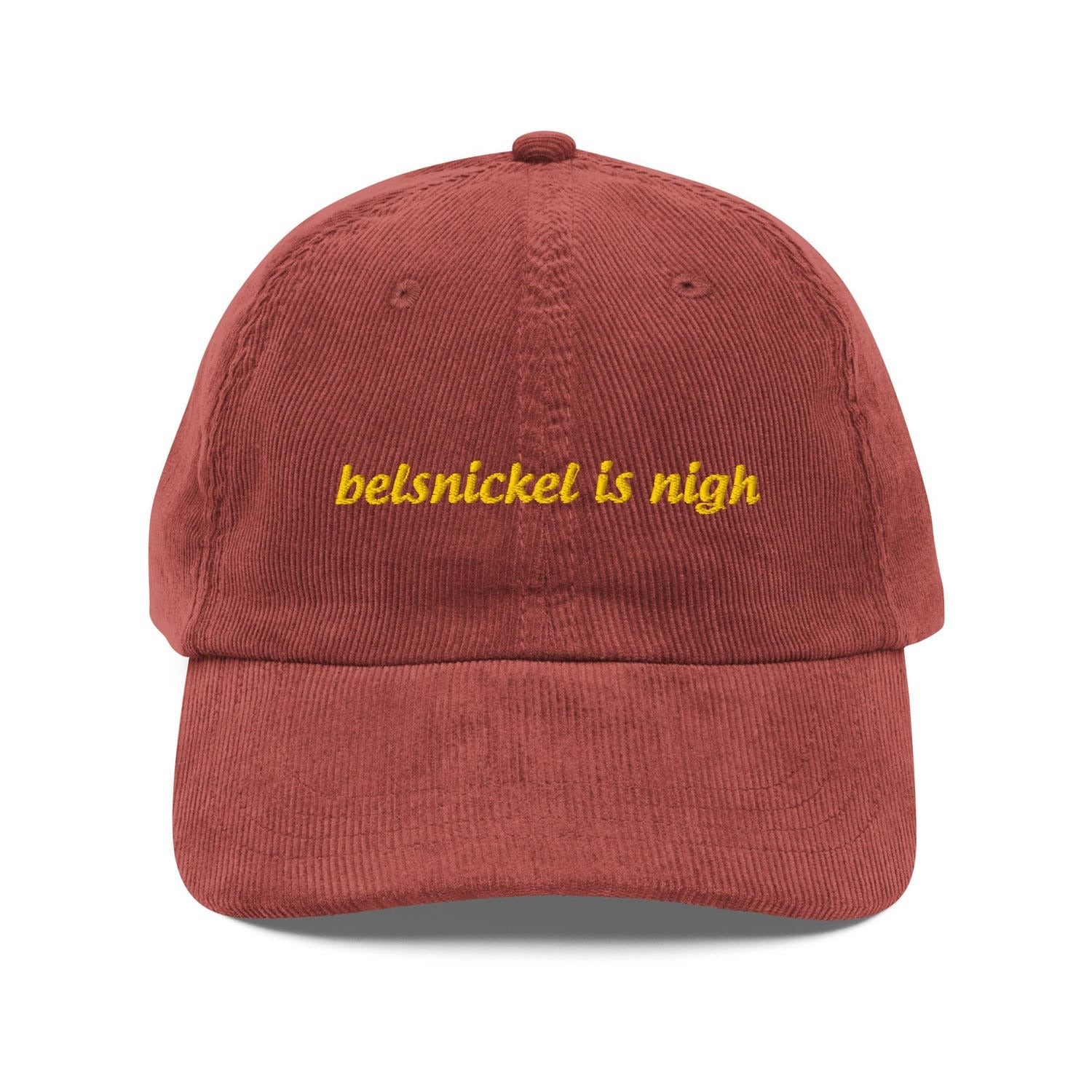 Custom Embroidered Get Ready for Belsnickel Hat