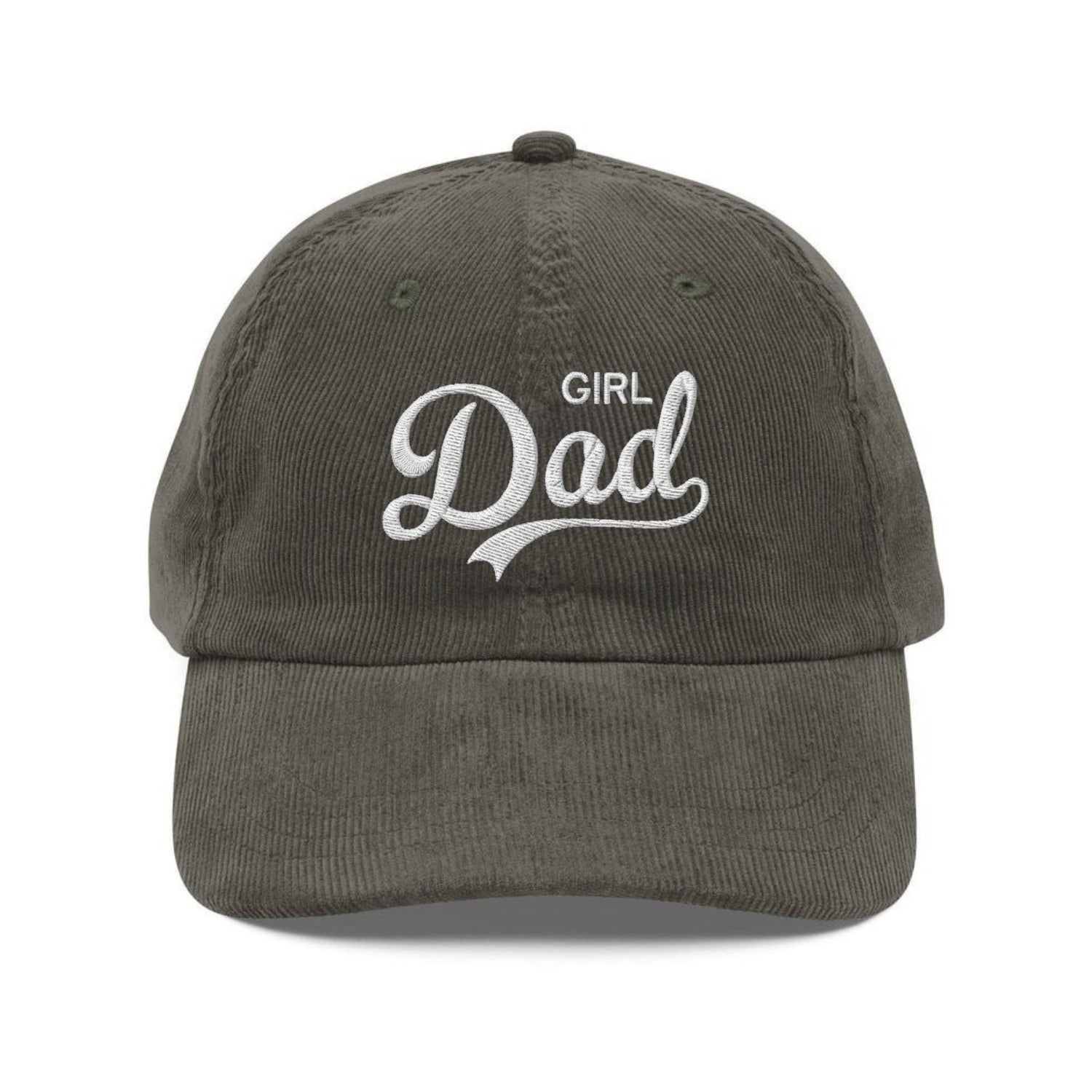 Custom Embroidered Girl Dad Hat - Custom Father’s Day Gift Cap