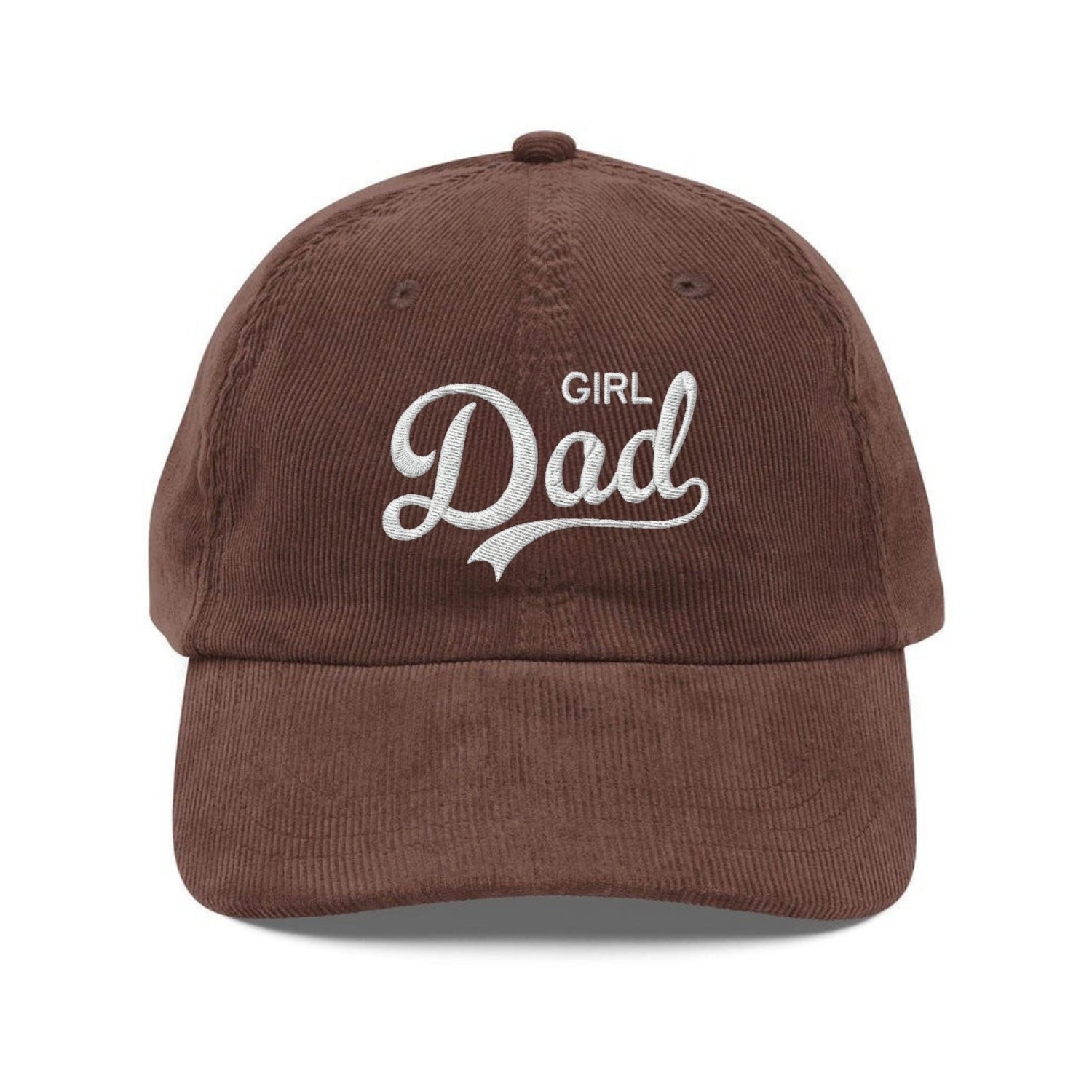 Custom Embroidered Girl Dad Hat - Custom Father’s Day Gift Cap