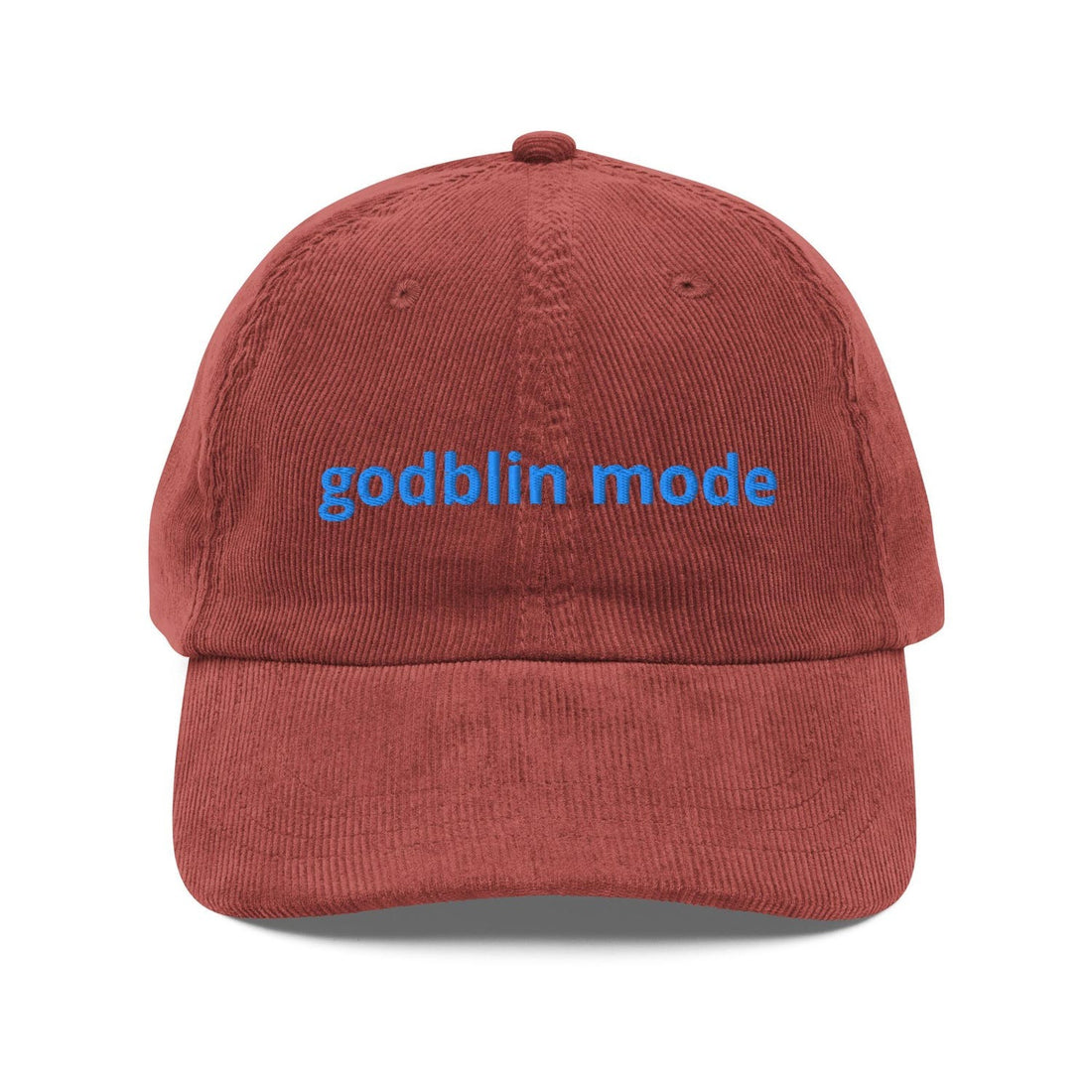 Custom Embroidered Goblin Mode Hat