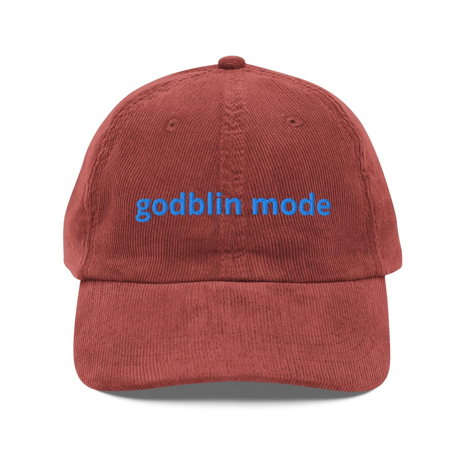 Custom Embroidered Goblin Mode Hat