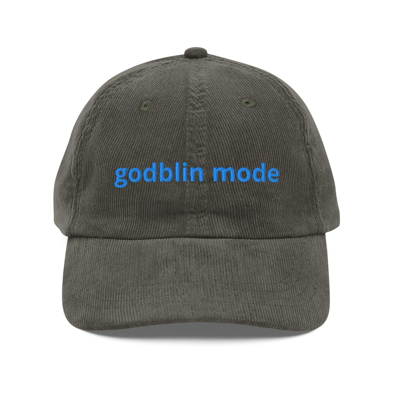 Custom Embroidered Goblin Mode Hat